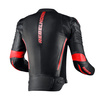 KURTKA MOTOCYKLOWA | REBELHORN VANDAL BLACK/RED | MĘSKA SKÓRZANA + GRATISY