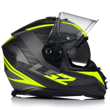KASK MOTOCYKLOWY LS2 FF800 STORM II NERVE + PINLOCK + BLENDA ECER 22.06