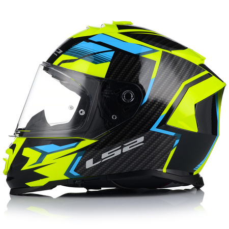 KASK MOTOCYKLOWY LS2 FF800 STORM II TRACKER + PINLOCK + BLENDA ECER 22.06