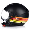 KASK MOTOCYKLOWY OTWARTY | VITO MODA RETRO MAT | SKUTER CHOPPER ECE 22.06
