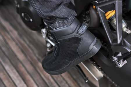 BUTY MOTOCYKLOWE | SHIMA SX-2 EVO BLACK | KRÓTKIE MĘSKIE TRAMPKI + GRATISY
