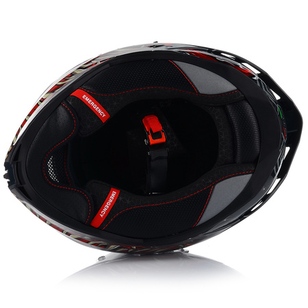 KASK MOTOCYKLOWY | VITO PRESTO MONSTER | INTEGRALNY + TĘCZOWA SZYBA + BLENDA