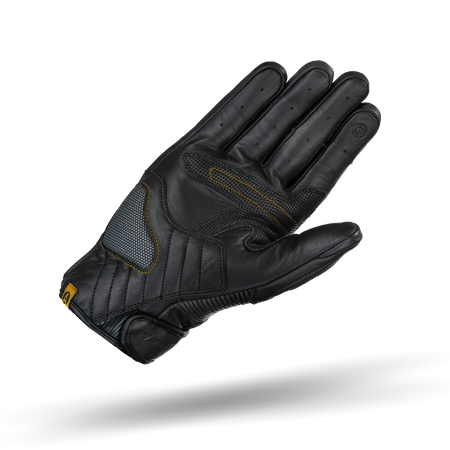 RĘKAWICE MOTOCYKLOWE | SHIMA BLAKE BLACK | MĘSKIE SKÓRZANE KRÓTKIE + GRATIS