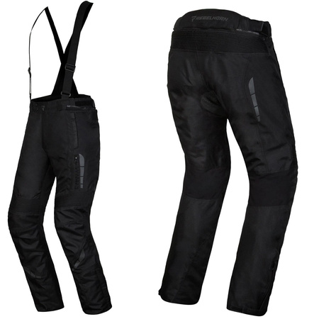 SPODNIE MOTOCYKLOWE| REBELHORN THAR II | TEKSTYLNE WODOODPORNE + GRATISY