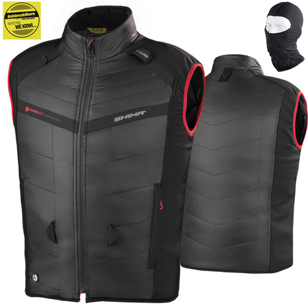 KAMIZELKA GRZEJĄCA MOTOCYKLOWA | SHIMA POWERHEAT | MĘSKA KURTKA OGRZEWANA