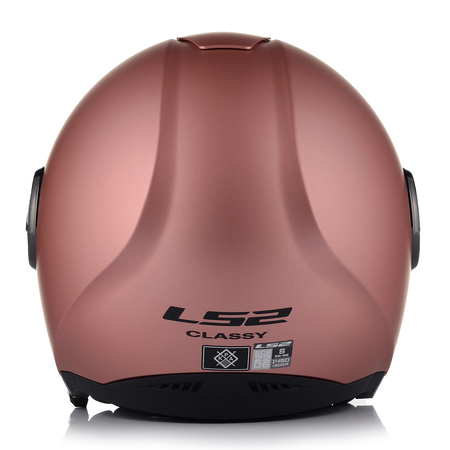 OTWARTY KASK MOTOCYKLOWY LS2 OF620 DAMSKI RÓŻOWY ŚLICZNY 22.06 + BLENDA