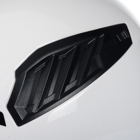 OTWARTY KASK MOTOCYKLOWY LS2 OF616 II BIAŁY POŁYSK + INTERKOM BLUETOOTH