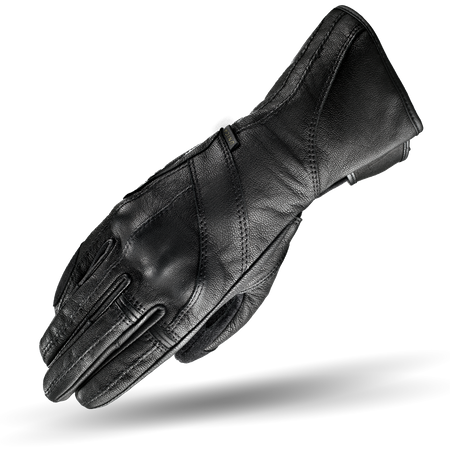 RĘKAWICE MOTOCYKLOWE | SHIMA UNICA BLACK | DAMSKIE DŁUGIE + GRATIS