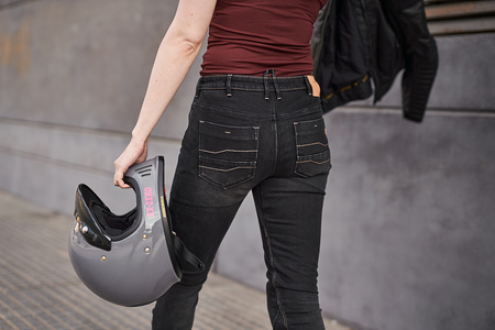SPODNIE MOTOCYKLOWE | SHIMA DEVON | DAMSKIE JEANSY + OCHRANIACZE + GRATIS
