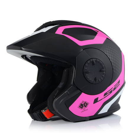 OTWARTY KASK MOTOCYKLOWY LS2 OF570 MAT 3w1 + DASZEK + SZYBA + BLENDA