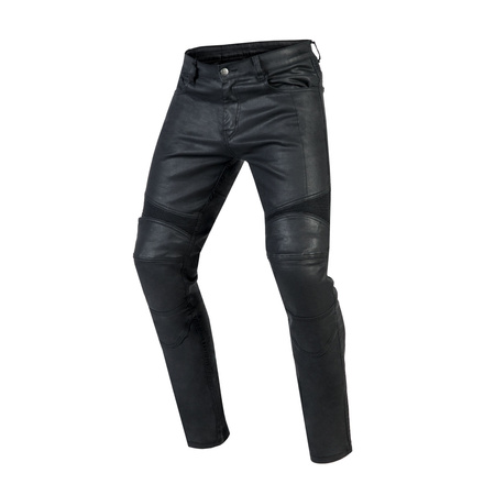 SPODNIE MOTOCYKLOWE | OZONE RUSH BLACK | MĘSKIE JEANSY ARAMIDOWE + GRATIS