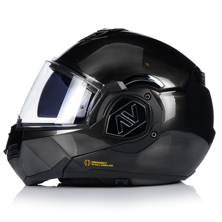 KASK MOTOCYKLOWY | LS2 FF906 ADVANT JEANS | SZCZĘKOWY + PINLOCK + PLECAK