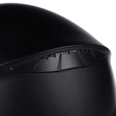 KASK MOTOCYKLOWY | VITO DUOMO MATT BLACK | INTEGRALNY CZARNY MATT