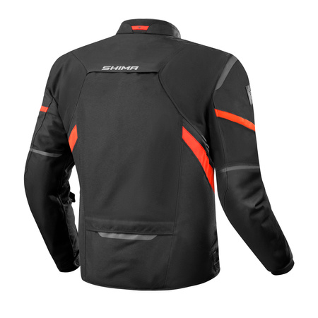 KURTKA MOTOCYKLOWA | SHIMA RUSH 2.0 | MĘSKA TEKSTYLNA WODOODPORNA + GRATIS