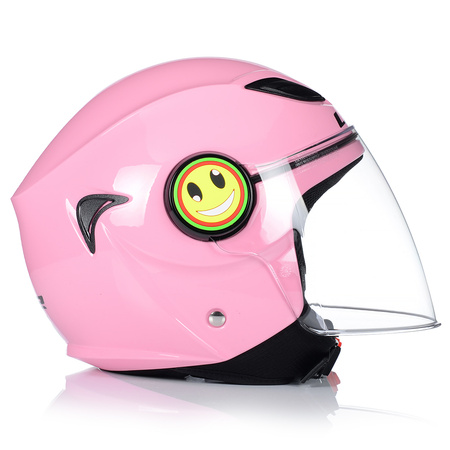 KASK MOTOCYKLOWY OTWARTY DLA DZIECI LS2 OF602 FUNNY NA SKUTER MOTOR ECE22-05