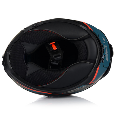 KASK MOTOCYKLOWY LS2 FF808 STREAM II ROAD KEVLAR SYSTEM PINLOCK + BLENDA