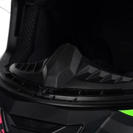 KASK MOTOCYKLOWY LS2 FF800 STORM II RAINBOW + PINLOCK + BLENDA ECER 22.06