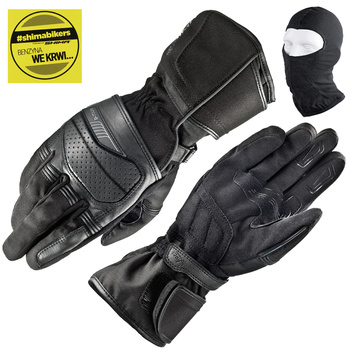 RĘKAWICE MOTOCYKLOWE | SHIMA D-TOUR WP | DŁUGIE WODOODPORNE + GRATIS