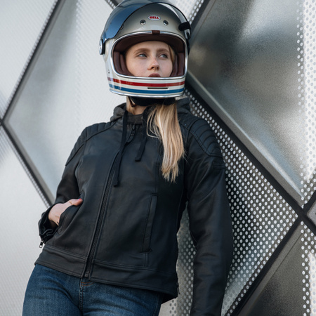 KURTKA MOTOCYKLOWA | REBELHORN IMPALA | DAMSKA SKÓRZANA CODZIENNA + GRATIS