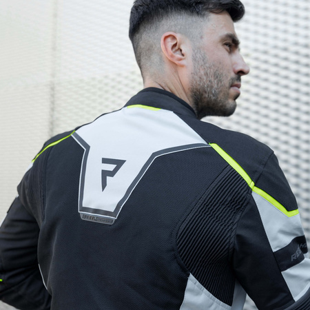 KURTKA MOTOCYKLOWA | REBELHORN HIFLOW IV | TEKSTYLNA WODOODPORNA + GRATISY