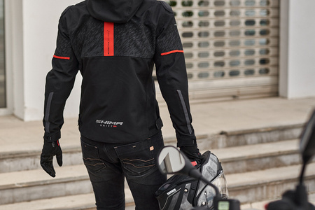 SPODNIE MOTOCYKLOWE | SHIMA DEVON | MĘSKIE JEANSY + OCHRANIACZE + GRATIS