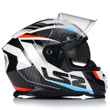 KASK MOTOCYKLOWY LS2 FF800 STORM II RACER + PINLOCK + BLENDA ECER 22.06