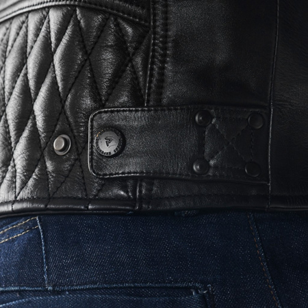 KURTKA MOTOCYKLOWA | REBELHORN HUNTER II | MĘSKA SKÓRZANA KLASYCZNA + GRATIS