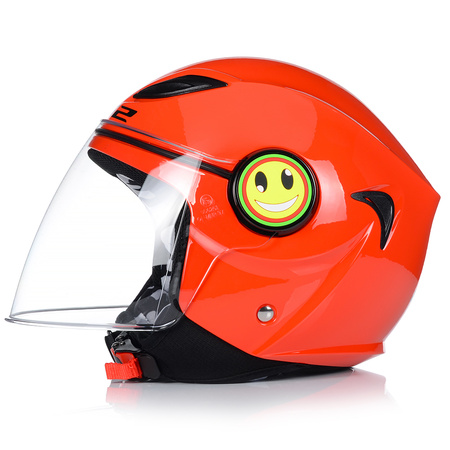 KASK MOTOCYKLOWY OTWARTY DLA DZIECI LS2 OF602 FUNNY NA SKUTER MOTOR ECE22-05