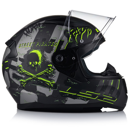 KASK LS2 FF353 RAPID II PIRATES M.TITANIUM-06