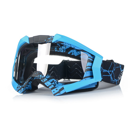 KASK MOTOCYKLOWY | VITO TIVOLI + GOGLE NAXA | OFF-ROAD ENDURO CROSS QUAD