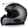 KASK MOTOCYKLOWY LS2 FF353 RAPID II SZARY MATT + INTERKOM VITO BLUETOOTH