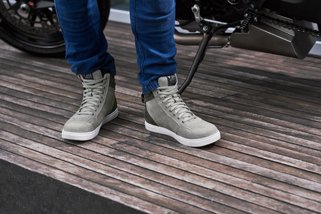 BUTY MOTOCYKLOWE | SHIMA SX-2 EVO GREY | KRÓTKIE MĘSKIE TRAMPKI + GRATISY