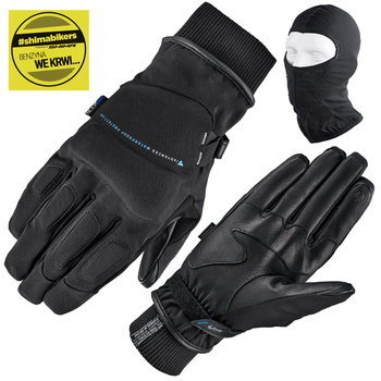 RĘKAWICE MOTOCYKLOWE | SHIMA OSLO WP MEN | KRÓTKIE WODOODPORNE + GRATIS