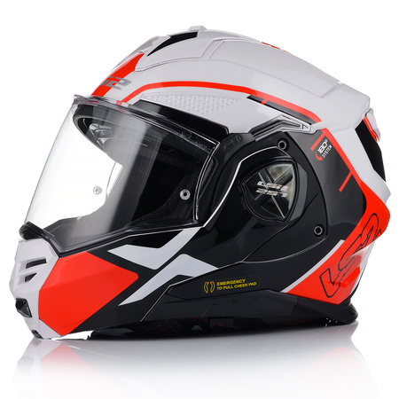 KASK MOTOCYKLOWY | LS2 FF901 ADVANT X 180 | SZCZĘKOWY + PINLOCK + PLECAK
