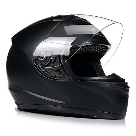 INTEGRALNY KASK MOTOCYKLOWY ZAMKNIĘTY NA MOTOR SKUTER AWINA MATOWY
