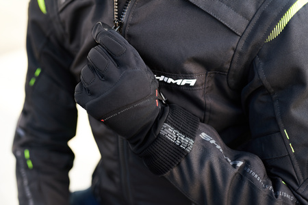 RĘKAWICE MOTOCYKLOWE | SHIMA OSLO WIND MEN | KRÓTKIE WIATROODPORNE + GRATIS