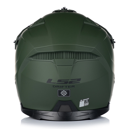 KASK MOTOCYKLOWY 4w1 LS2 OF606 MILI ODPINANA SZCZĘKA + DASZEK + 2xSZYBA