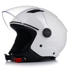 KASK MOTOCYKLOWY OTWARTY | VITO UNO | BIAŁY POŁYSK SKUTER CHOPPER ECE 22.06