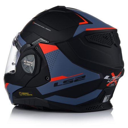 KASK MOTOCYKLOWY | LS2 FF901 ADVANT X 180 | SZCZĘKOWY + PINLOCK + PLECAK