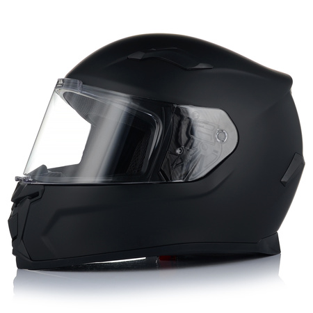 KASK MOTOCYKLOWY | VITO DUOMO | CZARNY MATT + INTERKOM 1ST BLUETOOTH