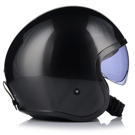 KASK MOTOCYKLOWY LS2 OF599 SPITFIRE TITAN OTWARTY NA SKUTER CHOPPER +BLENDA