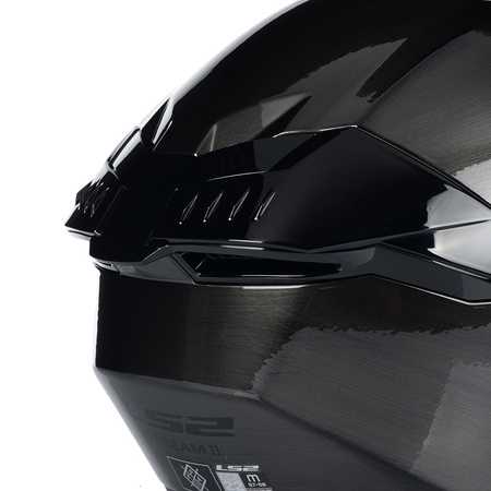 KASK MOTOCYKLOWY LS2 FF808 STREAM II JEANS KEVLAR SYSTEM PINLOCK + BLENDA