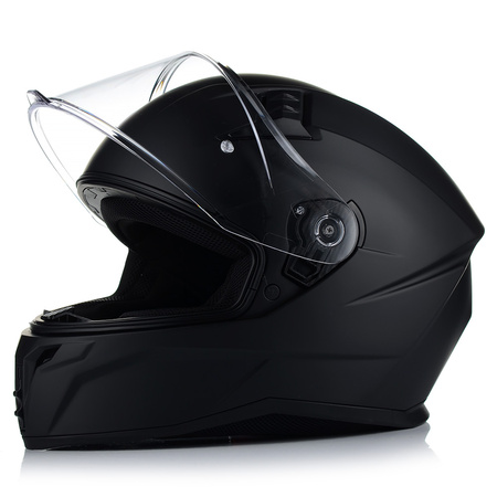 Kask motocyklowy VITO MARELLI Matt Black – integralny, przygotowany pod Pinlock