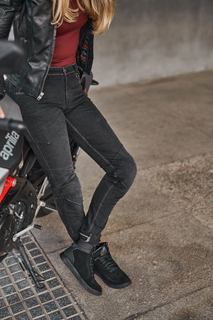 SPODNIE MOTOCYKLOWE | SHIMA DEVON | DAMSKIE JEANSY + OCHRANIACZE + GRATIS