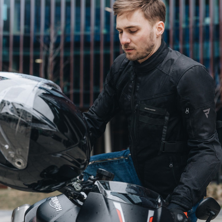 KURTKA MOTOCYKLOWA | REBELHORN SCANDAL II | TEKSTYLNA MĘSKA DŁUGA + GRATISY