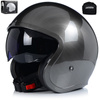 KASK MOTOCYKLOWY LS2 OF599 SPITFIRE JEANS TITAN OTWARTY CHOPPER + BLENDA