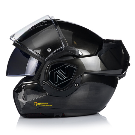 KASK MOTOCYKLOWY | LS2 FF906 ADVANT JEANS | SZCZĘKOWY + PINLOCK + PLECAK