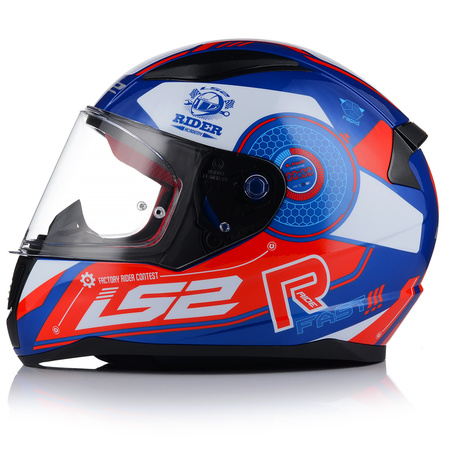  	KASK MOTOCYKLOWY LS2 FF353 RAPID STRATUS BL/RED INTEGRALNY SYSTEM PINLOCK