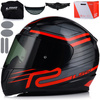 KASK MOTOCYKLOWY LS2 FF353 RAPID II CIRCUIT ECE 22.06 + PRZYCIEMNIANA SZYBA