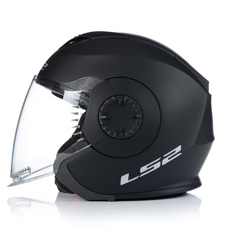 OTWARTY KASK MOTOCYKLOWY LS2 OF570 MAT 3w1 + DASZEK + SZYBA + BLENDA